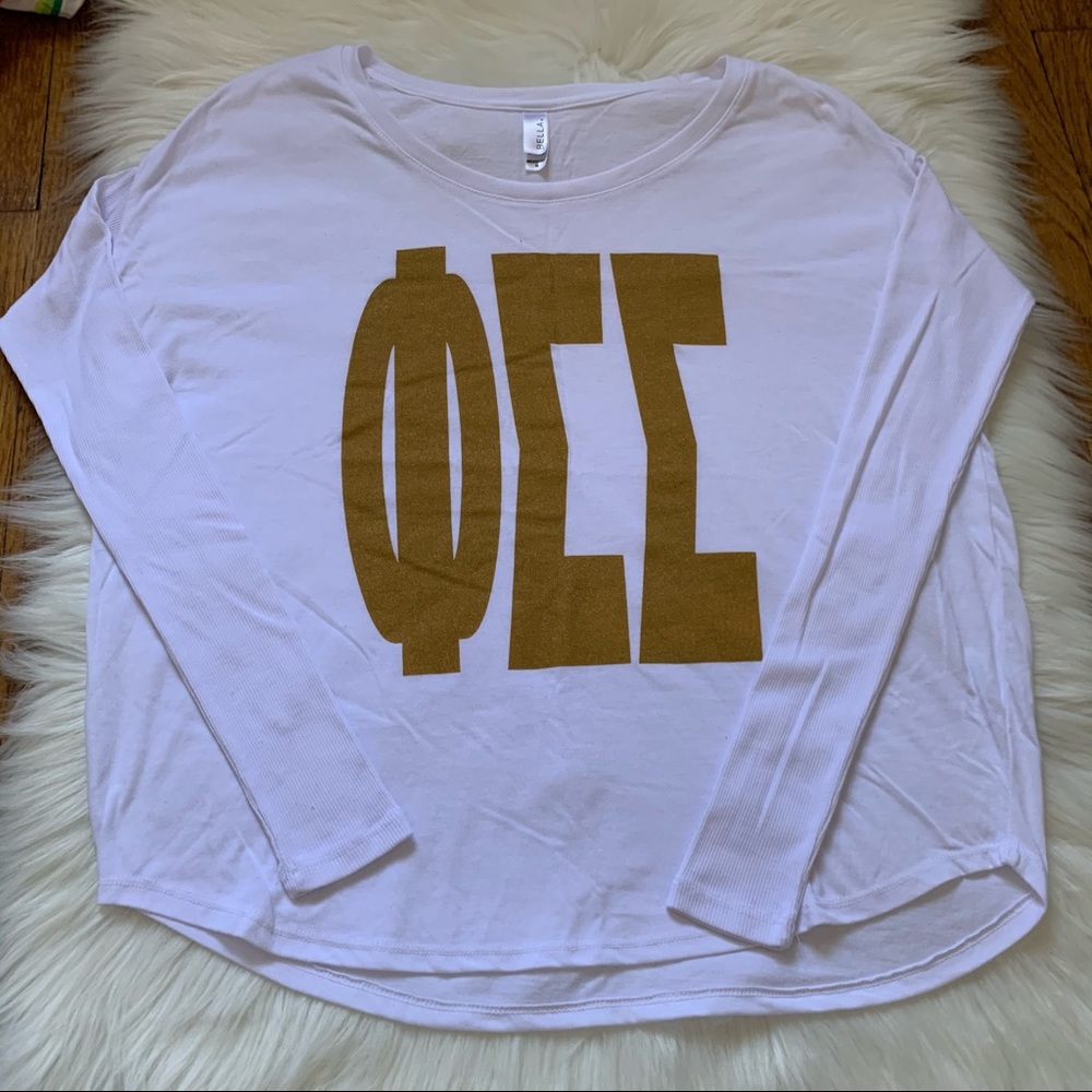 Phi Sigma Sigma Tank Top Sorority Greek Life Shirt